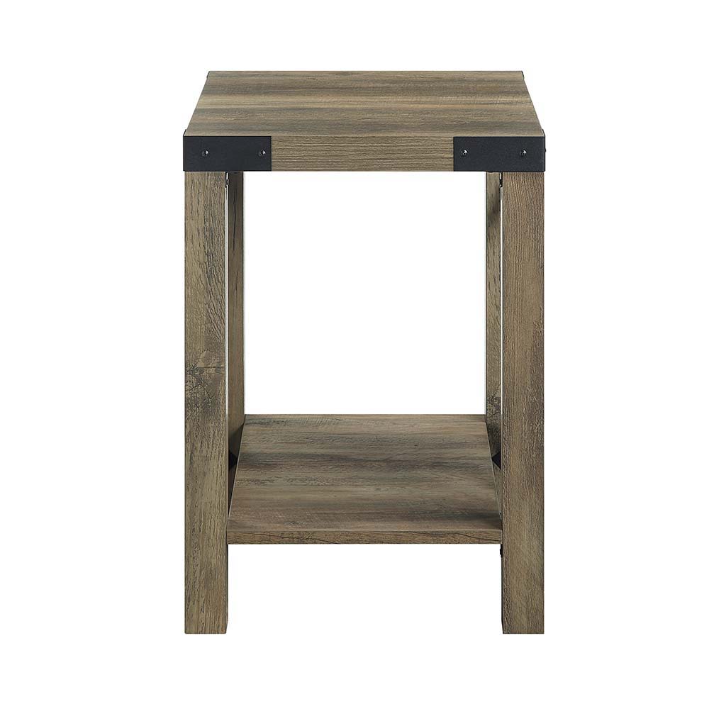 Abiram - End Table - Brown, Light - 16-"