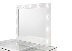 Morgan - Vanity Desk With Glass Top