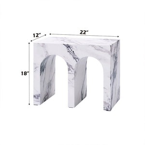Fritzy - End Table - White