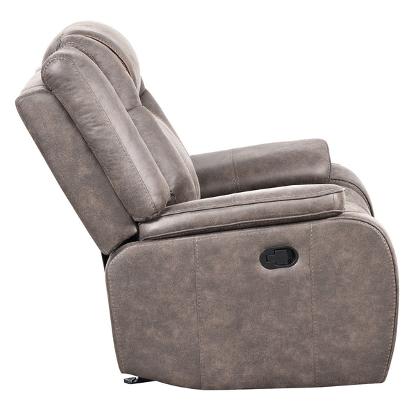 Blake - Glider Recliner (Set of 2) - Desert Taupe
