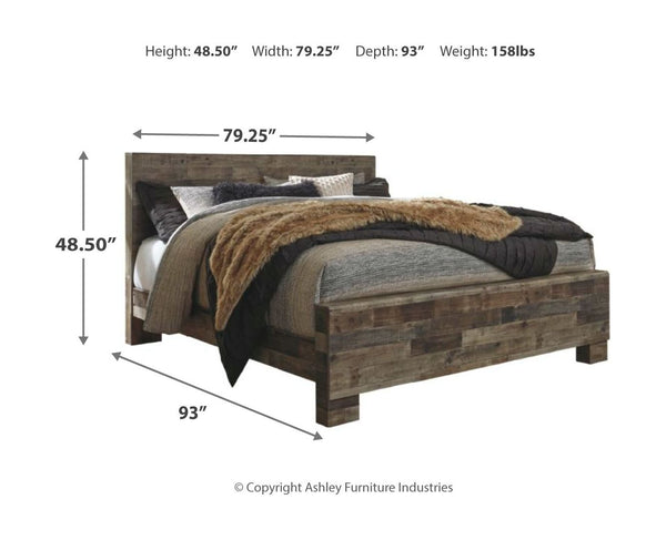 Derekson - Multi Gray - 6 Pc. - Dresser