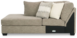 Creswell - Stone - LAF Corner Chaise
