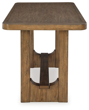 Cabalynn - Light Brown - Rectangular Dining Room Counter Table