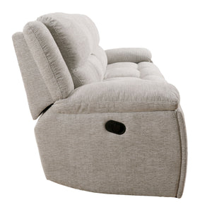 Buster - Manual Reclining Sofa And Loveseat - Opal Taupe