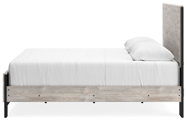 Vessalli - Gray - King Panel Bed