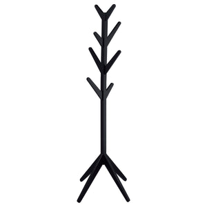 Keep your entryway neat and organized with this elegant solid asian hardwood coat rack. Designed with 8 sturdy hooks, it provides ample space for hanging coats, hats, scarves, and more. The minimalist design adds a natural charm to any hall tree or clothi