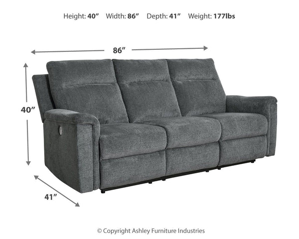  this power reclining sofa invites you to sink into ultimate comfort. Whether you-'re hosting g