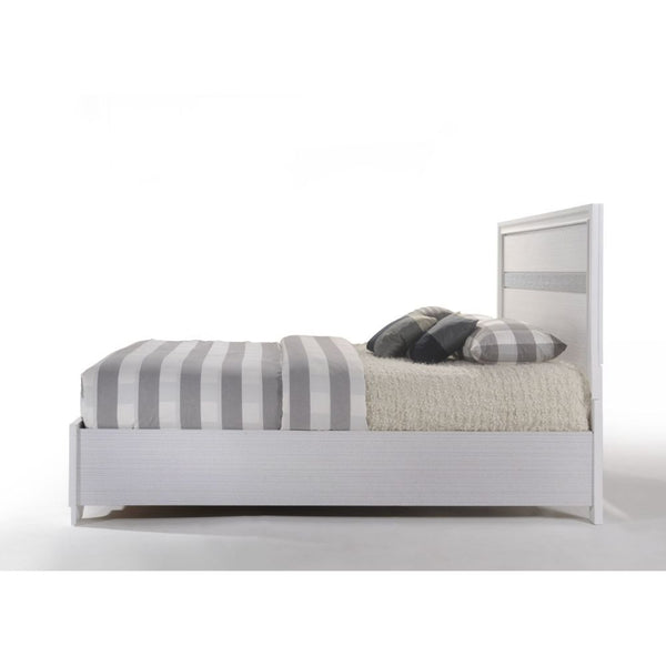 Naima - Queen Bed - White