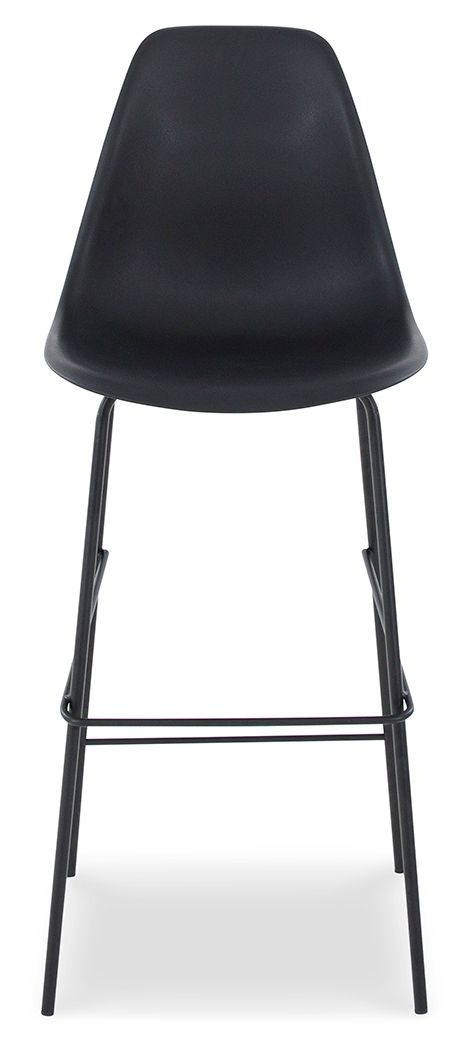 Forestead - Black - Tall Barstool (Set of 2)