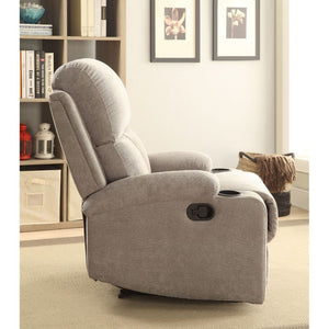 Rosia - Recliner - Gray Velvet