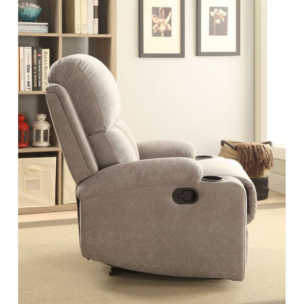 Rosia - Recliner - Gray Velvet