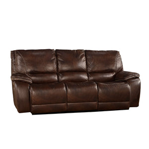 Vail - Power Reclining Sofa And Loveseat - Burnt Sienna