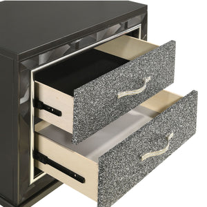 Radiance - Nightstand - Black Pearl