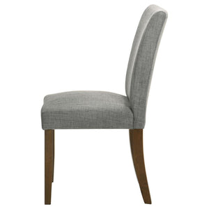 Cantley - Upholstered Dining Side Chair (Set of 2) - Gray