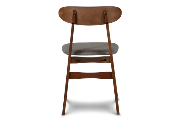 Morocco - Dining Chair With Seat Cushion (Set of 2) - Dark Gray