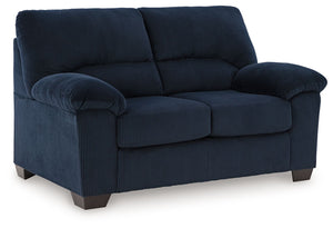 This loveseat is a cozy interpretation of casual contemporary style. Its super-soft corduroy makes curling up with a book or your favorite show that much more comfortable. You-'re sure to appreciate its sincere styling and homey approach to relaxation.<br