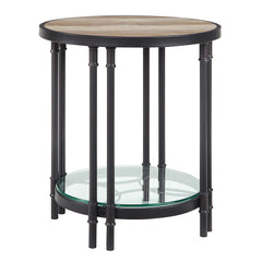 Brantley - End Table - Brown, Light - 22-"
