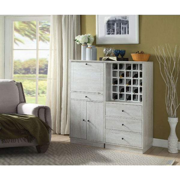 Wiesta - Wine Cabinet - Antique White - 52"