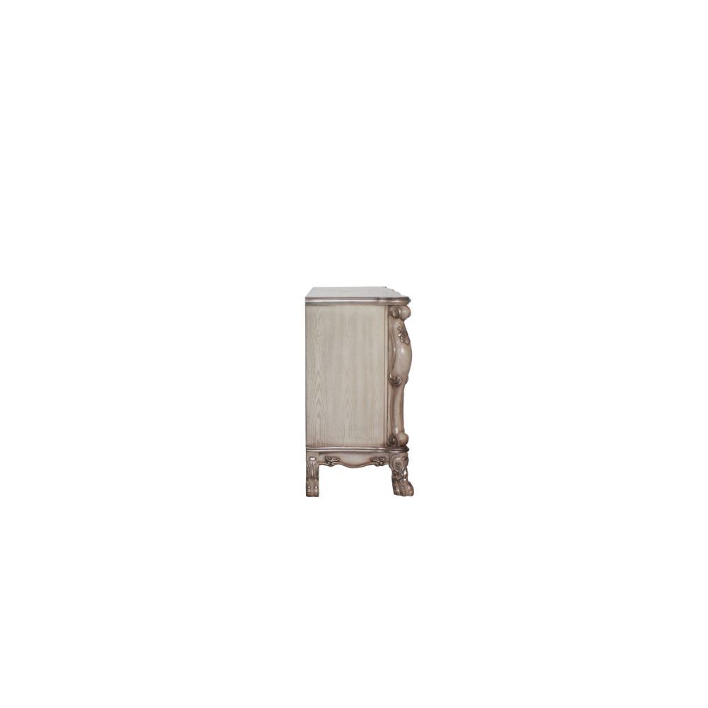 7 Drw, 2 Wood Door (Inside 1 Shelf) Drawer: GLIDE Center Metal (Ball Bearing