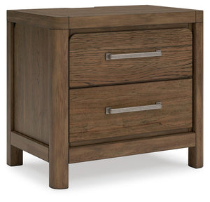 This nightstand sits comfortably at the intersection of modern lodge and farmhouse aesthetics. Your warm and welcoming disposition is reflected in the charming architectural elements and light brown glazed finish. Even with its poise, the nightstand remai