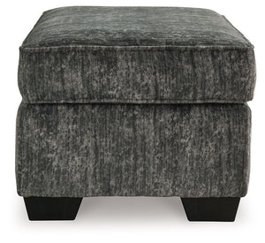 Lonoke - Gunmetal - Ottoman