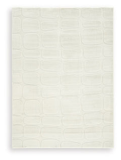 Who doesnâ€™t love a fun, furry floor covering? The subtly stunning abstract design and textured faux fur of this rug create a trendy look thatâ€™s sure to elevate any modern home. The best part? It-'s super easy to cleanâ€”simply drop it in the washing m
