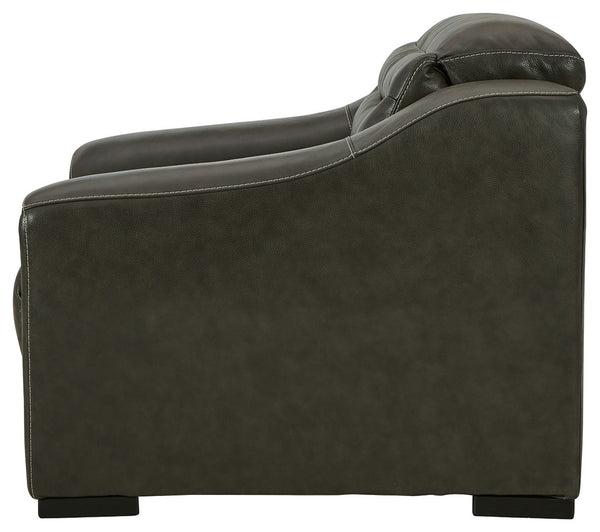 Center Line - Dark Gray - PWR Recliner/Adj Headrest