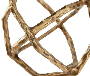 Laddington - Antique Brass Finish - Sculpture (Set of 2)