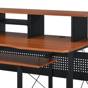 Megara - Music Desk - Cherry & Black Finish