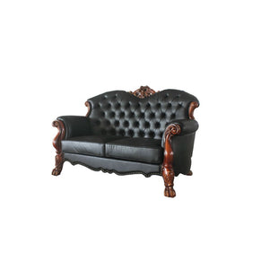 Dresden - Loveseat - Cherry Oak & PU