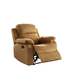 The Parklon recliner offers comfort, style and value for any home. Reflects sleek styling, cozy seating and smooth microfiber upholstery provides relaxation from seat to toe with an easy to reach external handle for operating the reclining mechanism. Upda