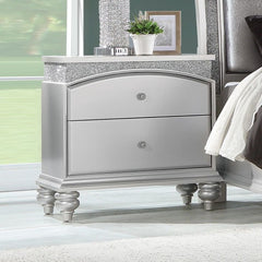 2 Drw Drawer: Arched Top Drawer, GLIDE Side Metal (Undermount, Full Ext. ), DOVETAIL French Front & English Back, FELT-LINED TOP Drawer, Safety Stop, Self-Closing, Hardware: Single Knob (Crystal like) CONSTRUCTION Wooden Case-Leg: Wood (Poplar, MDF), Spar