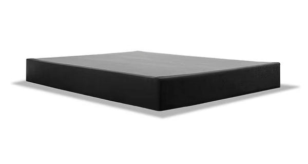 Engineered to support your Tempur-Pedic mattress - and upholstered in matching grey fabric - with a perfectly solid, flat surface at a height that's right for you. 9" High matches a traditional box-spring height. 5" Low fits through more narrow stairways.