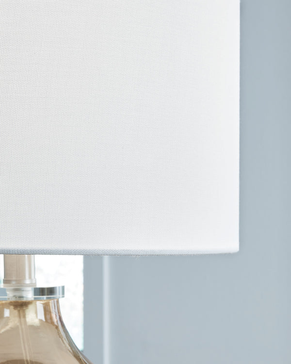Lemmitt - Amber - Glass Table Lamp