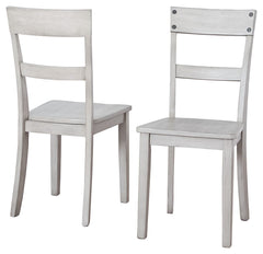 Tight budget? Tight space? Youâ€™re all set with this chair. Its clean-lined design is decidedly contemporary, while a gray wash finish serves up casual coolness.<br><br><b>Additional Dimensions</b><br><ul><li>Seat width: 17.13-"</li><li>Seat depth: 16.38