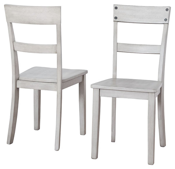 Tight budget? Tight space? Youâ€™re all set with this chair. Its clean-lined design is decidedly contemporary, while a gray wash finish serves up casual coolness.<br><br><b>Additional Dimensions</b><br><ul><li>Seat width: 17.13-"</li><li>Seat depth: 16.38