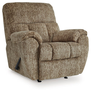 Every day is a great day with this rocker recliner around. Take a load off and forget your worries as you ease back into plush, luxurious cushions and pillow top armrests. Need more comfort and support for your body? Cue the tall back. And while it might 