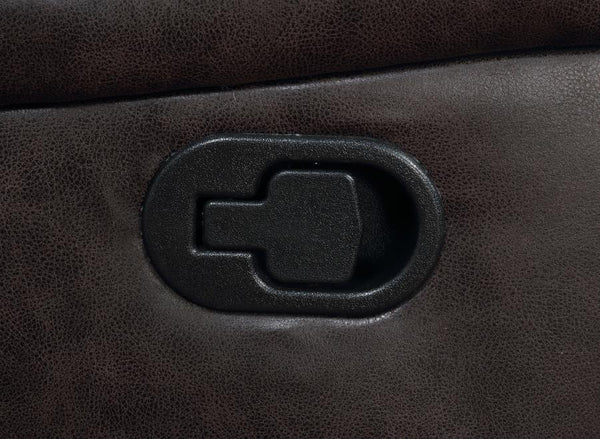 Greer - Upholstered Motion Reclining Sofa - Brown