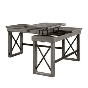 Talmar - Writing Desk - Weathered Gray Finish