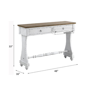 Carminda - Console Table - White