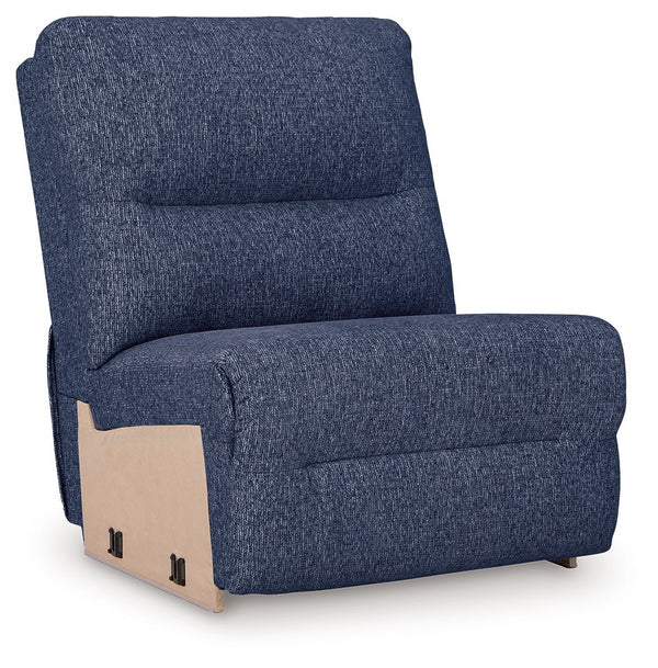 This armless chair is made with Next-Gen Nuvellaâ„¢ (polyester) upholstery. Pairs with other items in the series to make a sectional.<br><br><b>Additional Dimensions</b><br><ul><li>Seat depth: 22-"</li><li>Seat height: 20-"</li><li>Top of cushion to top o