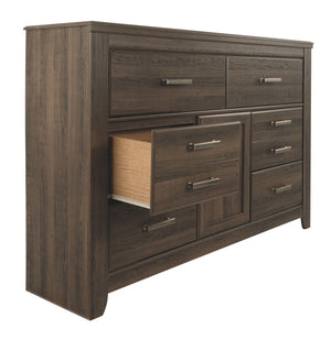 Juararo - Dark Brown - Six Drawer Dresser