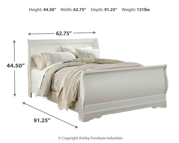 Anarasia - White - 5 Pc. - Dresser