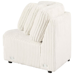 Emberson - Upholstered Wedge - Ivory