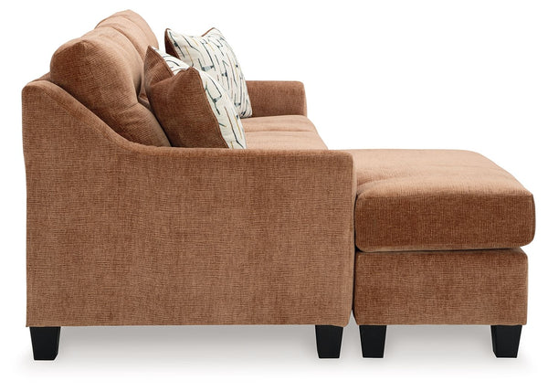Amity Bay - Clay - 3 Pc. - Sofa Chaise