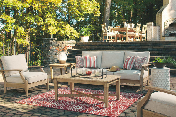 Clare View - Beige - 4 Pc. - Lounge Set