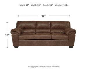 Bladen - Coffee - Sofa