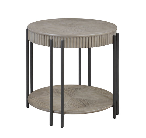 Elevate your living space with this contemporary cocktail table set, designed to blend seamlessly with modern and minimalist interiors. Each piece in the set features a sophisticated round tabletop with a subtle, textured finish that exudes understated el