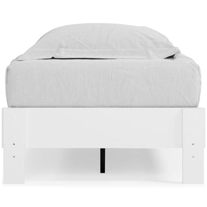 Piperton - White - Twin Platform Bed