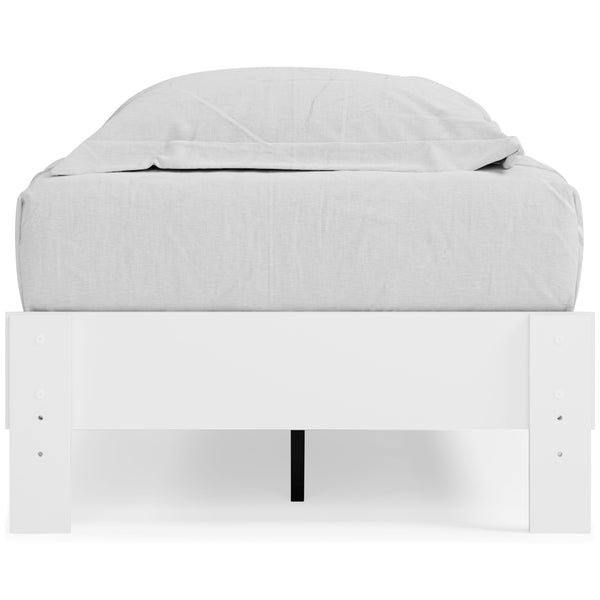 Piperton - White - Twin Platform Bed